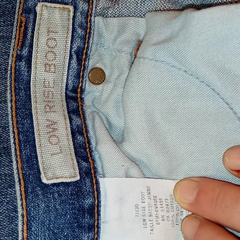 Aeo low rise bootcut